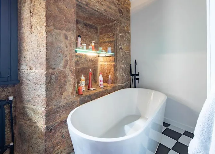 La Anos 20. Banera, Chimenea Y Terraza. 4* Corcubión